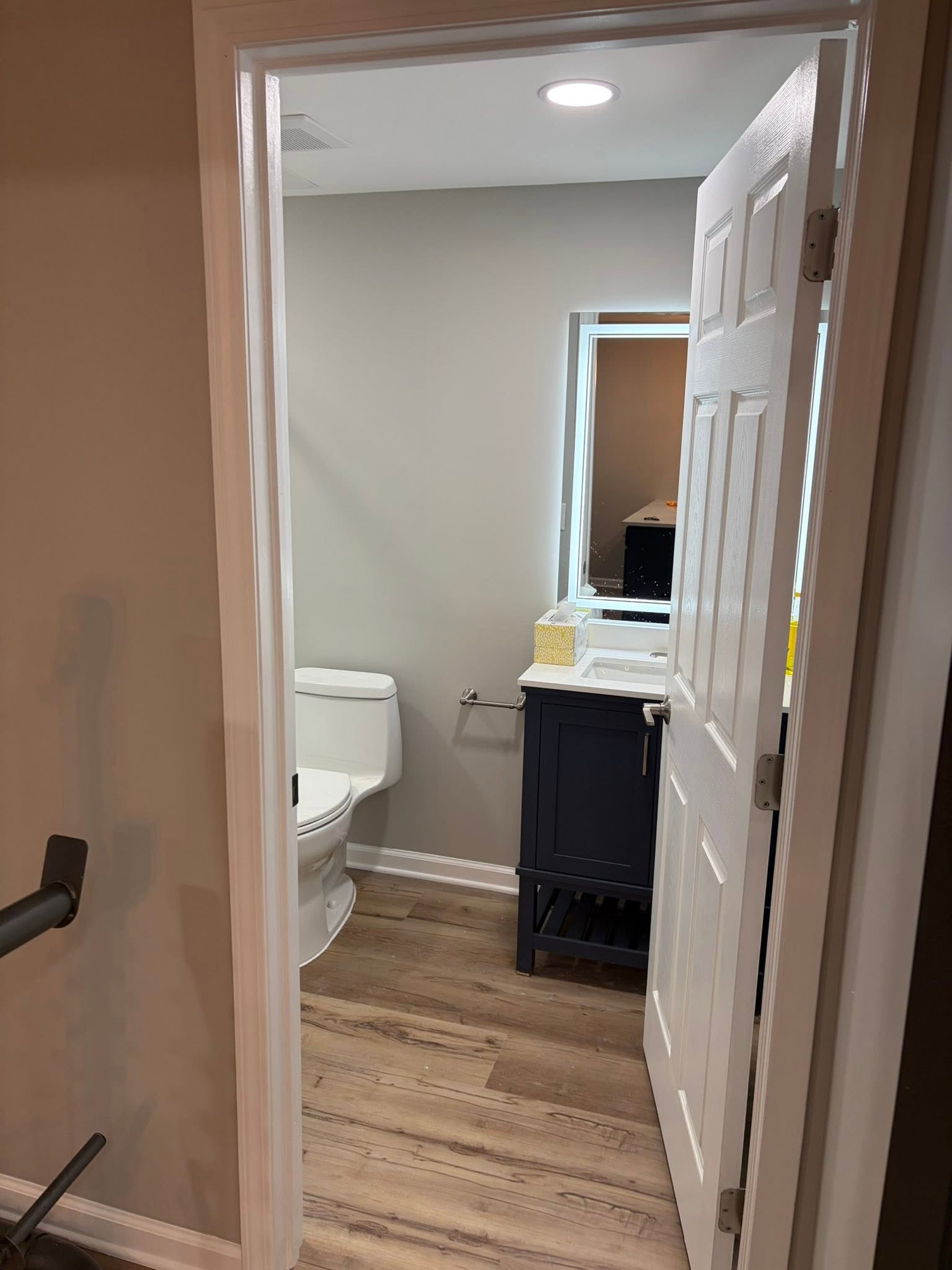 Finished basement, New Hudson MI