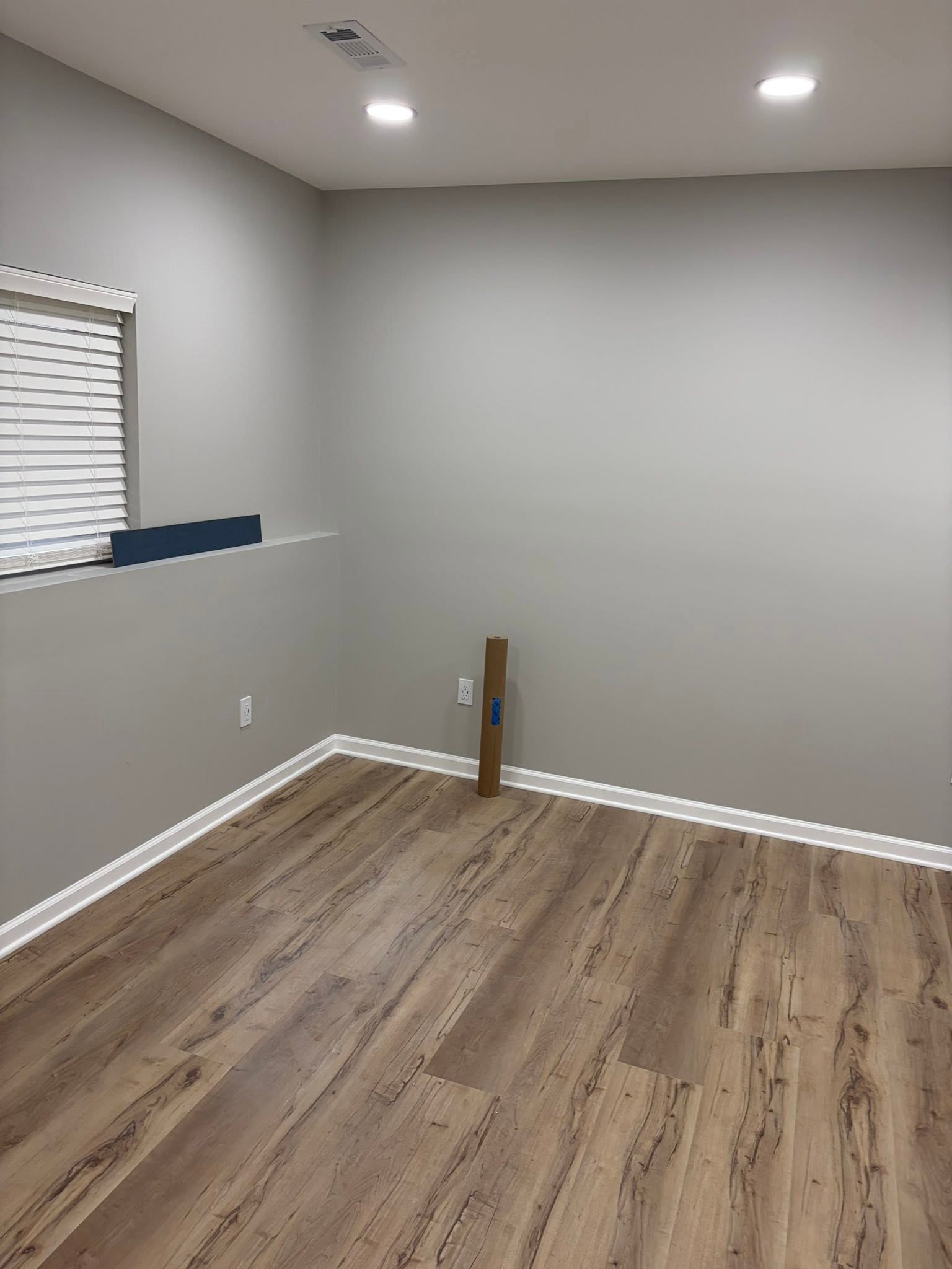 Finished basement in New Hudson, MI