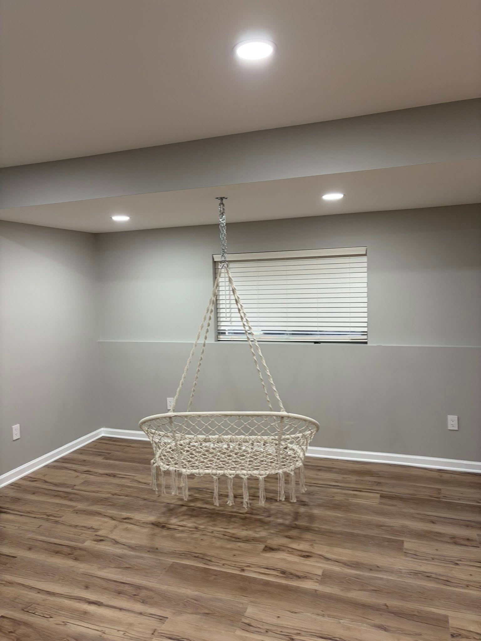 Finished basement in New Hudson, MI