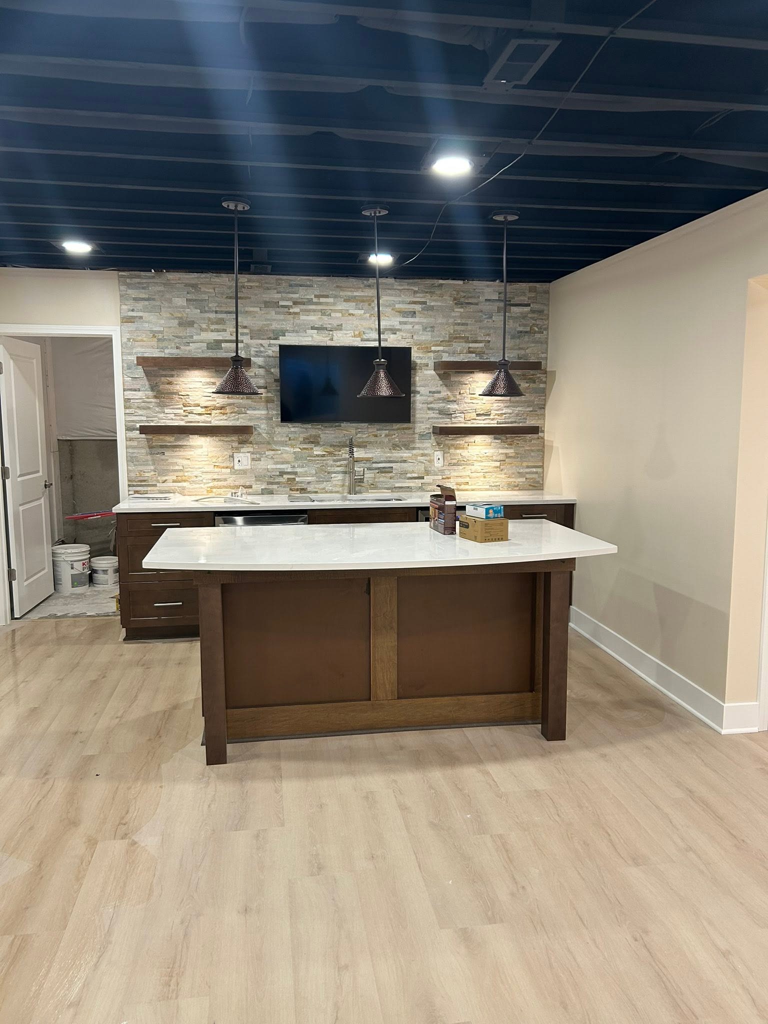 Basement remodel