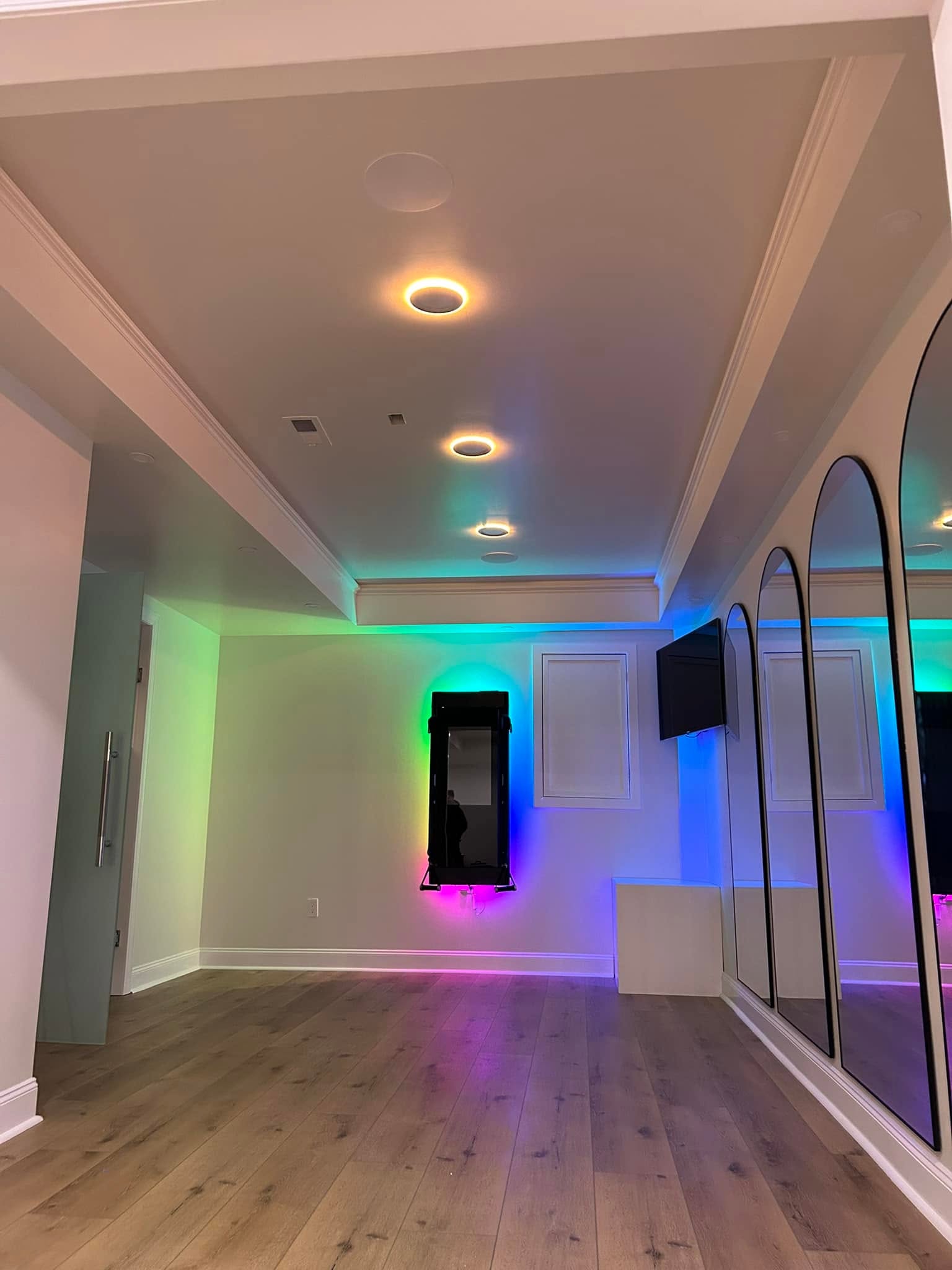 Finished basement in Canton, MI