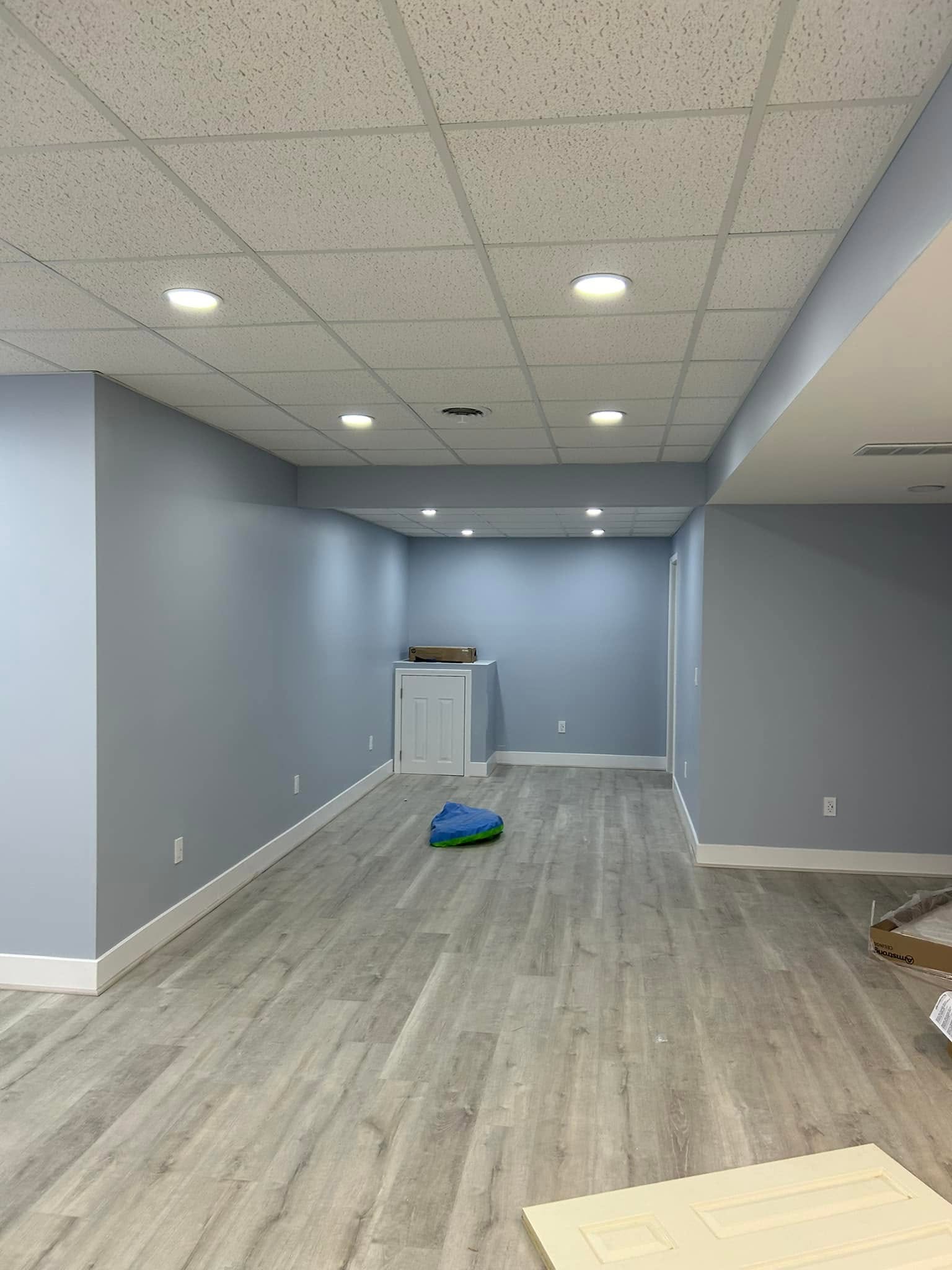 Finished basement in Canton, MI