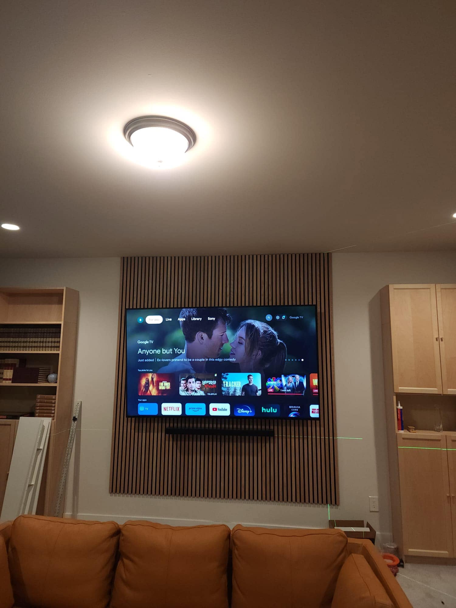 Finished basement in Canton, MI