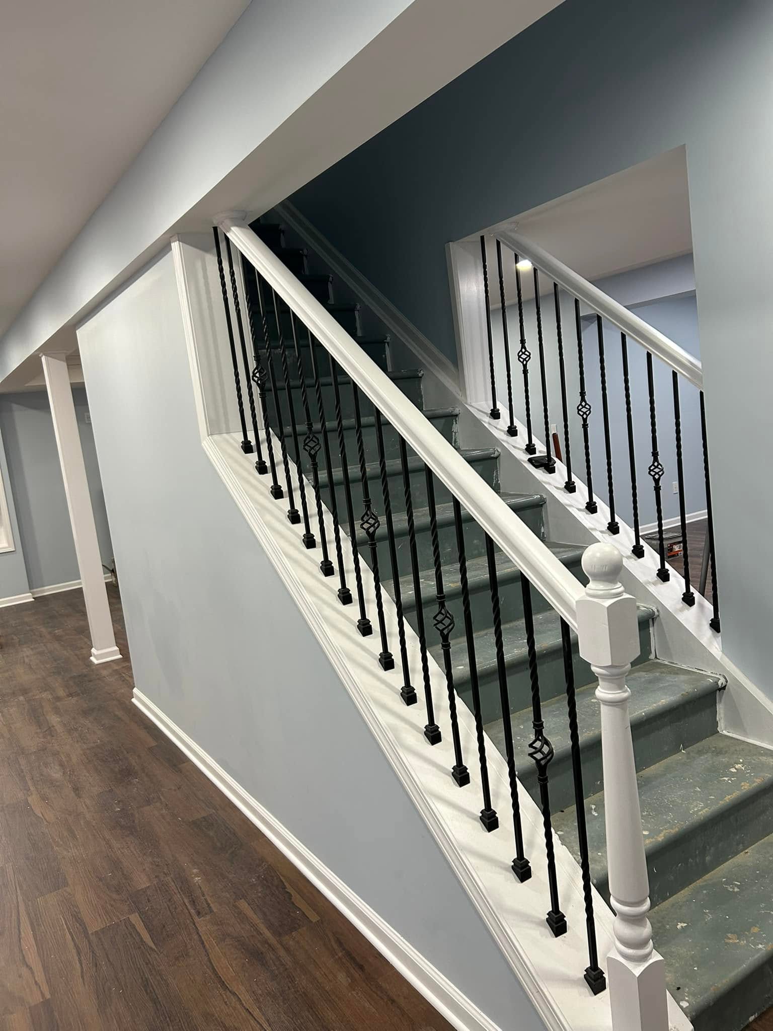 Finished basement in Canton, MI
